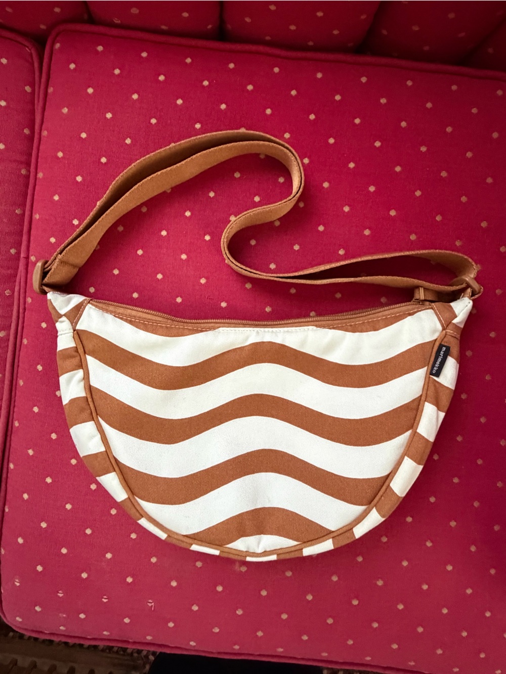 Marimekko Uniqlo Stripe Crossbody Bag